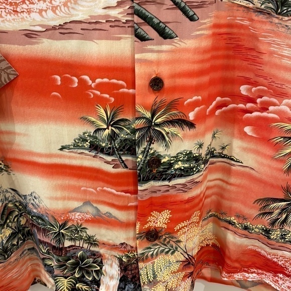 Kalaheo Vintage 100% Rayon Hawaiian Shirt—Made in Hawaii—New With Tags—Size S - Picture 8 of 12